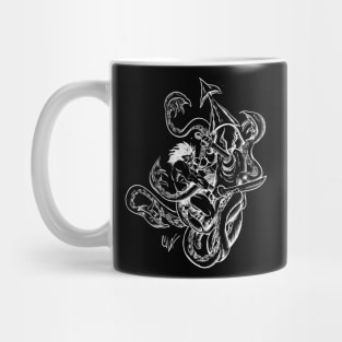 Versus the Kraken (white) Mug